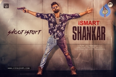 iSmart Shankar Movie Shooting Starts Poster And Still - 2 of 2