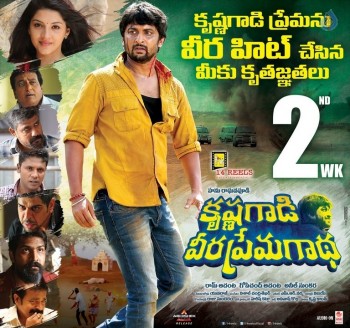 Krishnagaadi Veera Premagadha 2nd Week Poster - 1 of 1