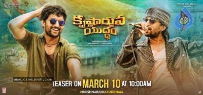 Krishnarjuna Yuddham New Poster And Still - 1 of 2