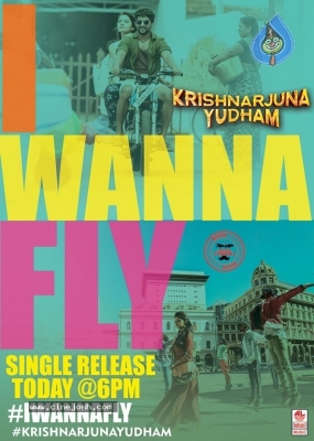Krishnarjuna Yudham Second Single Release Poster - 1 of 1