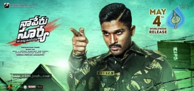 Naa Peru Surya New Posters - 3 of 11