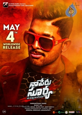 Naa Peru Surya New Posters - 6 of 11