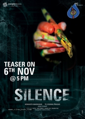 Nishabdham Teaser Release Posters - 2 of 5