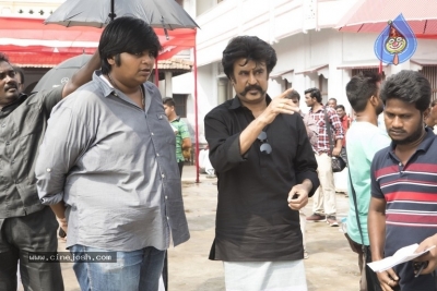 Petta Movie Working Stills - 13 of 15