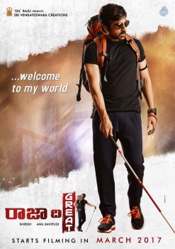 Raja The Great First Look Poster - 1 of 1