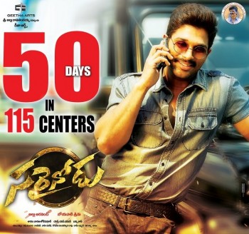 Sarrainodu 50 Days Posters and New Photos - 3 of 5
