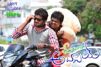 Shekaram Gari Abbayi Movie Vinnu Birthday Wallpapers - 5 of 7