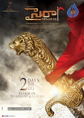 Sye Raa Teaser 2 Days To Go Poster - 1 of 1