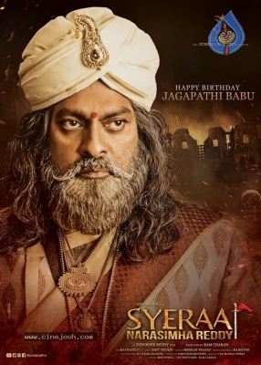 SyeRaa Movie Jagapathi Babu Look - 1 of 2