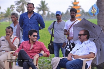 Venky Mama Working Stills - 1 of 4