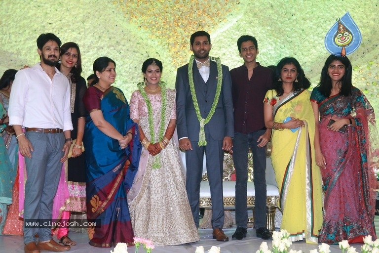 Aadhav Kannadasan - Vinodhnie Wedding Reception Photos - 1 / 21 photos