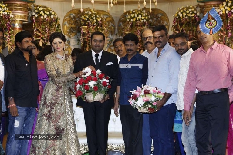 Abinesh Elangovan and Nandhini Wedding Reception - 37 / 42 photos