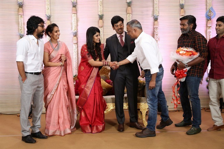Actor Ashwin and Sonali Wedding Reception - 11 / 42 photos