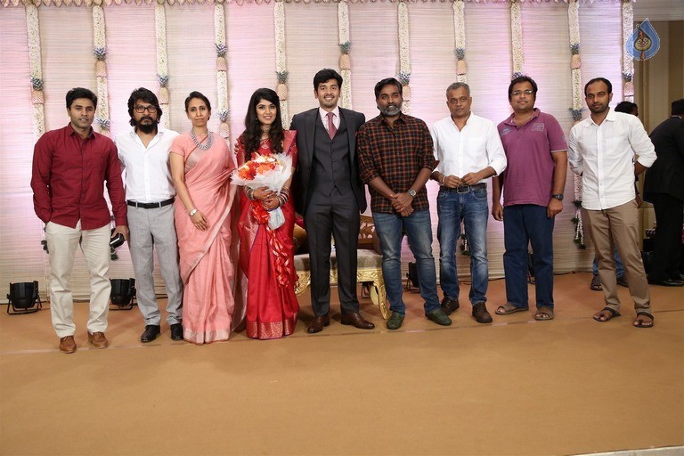 Actor Ashwin and Sonali Wedding Reception - 12 / 42 photos