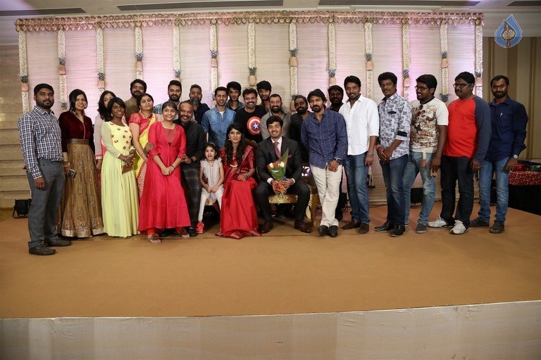 Actor Ashwin and Sonali Wedding Reception - 21 / 42 photos