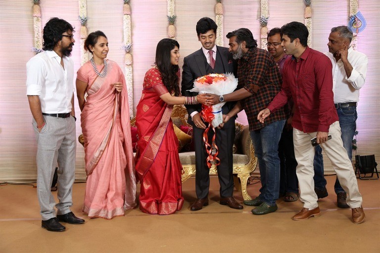 Actor Ashwin and Sonali Wedding Reception - 33 / 42 photos