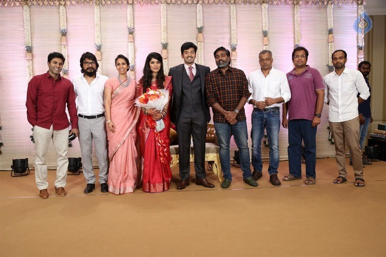 Actor Ashwin and Sonali Wedding Reception - 40 / 42 photos
