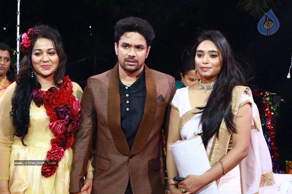 Actor Harish and Abinaya Wedding Reception - 17 / 35 photos