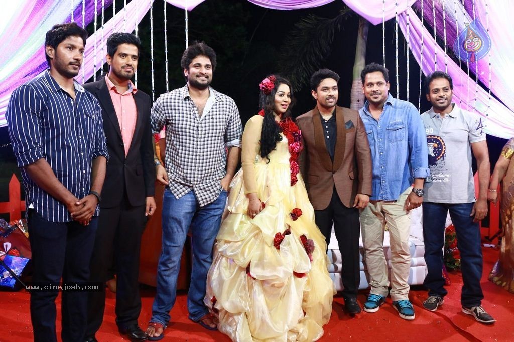 Actor Harish and Abinaya Wedding Reception - 29 / 35 photos