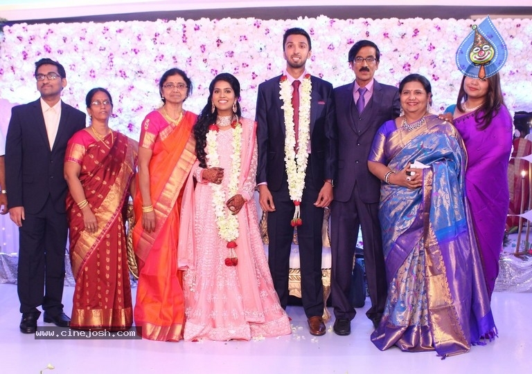 Actor Mano Bala Son Harish-Priya Wedding Reception - 1 / 57 photos