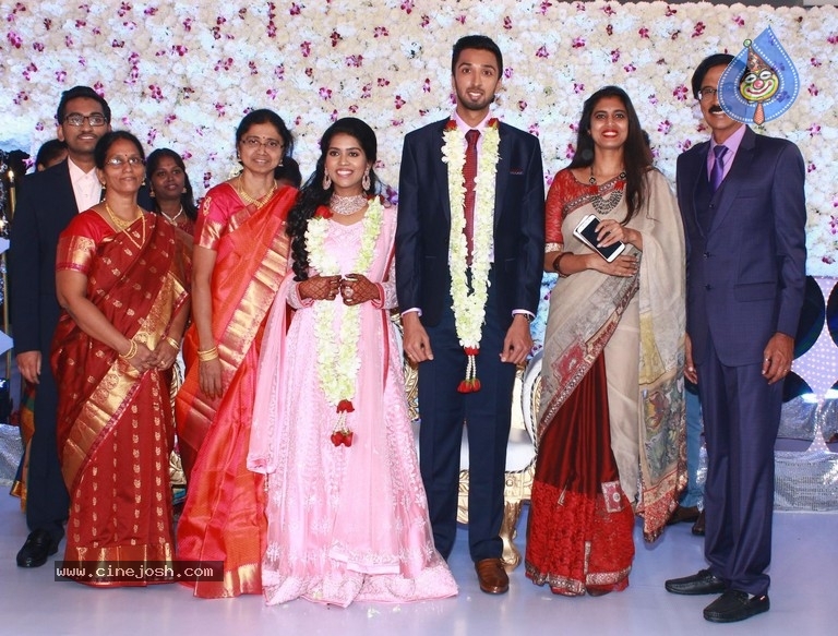 Actor Mano Bala Son Harish-Priya Wedding Reception - 18 / 57 photos