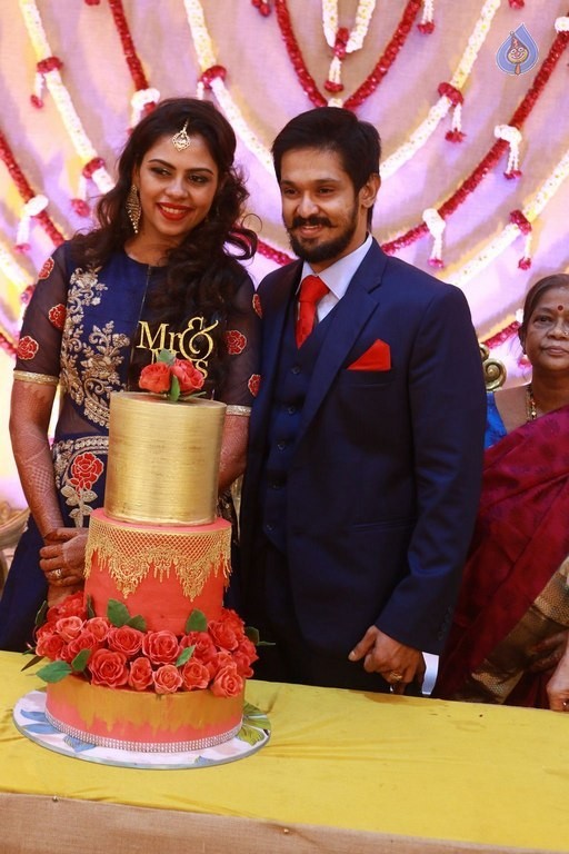 Actor Nakul Wedding Reception Photos - 12 / 61 photos