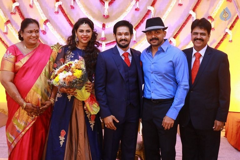 Actor Nakul Wedding Reception Photos - 18 / 61 photos