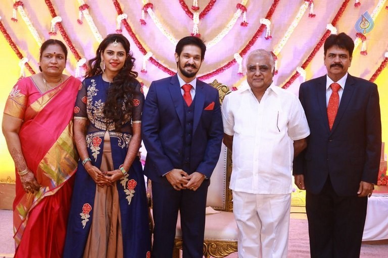 Actor Nakul Wedding Reception Photos - 34 / 61 photos