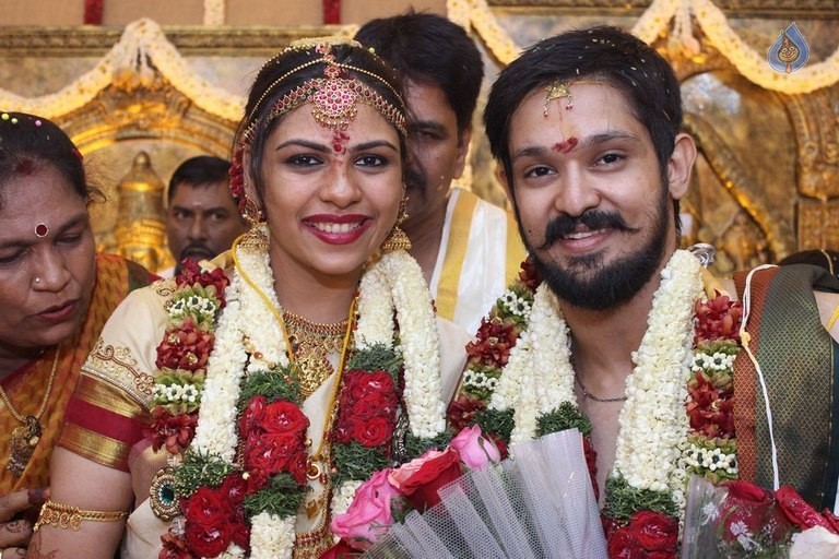 Actor Nakul Wedding Reception Photos - 49 / 61 photos