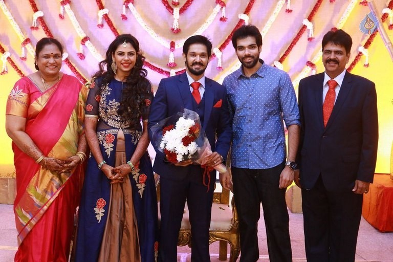 Actor Nakul Wedding Reception Photos - 58 / 61 photos