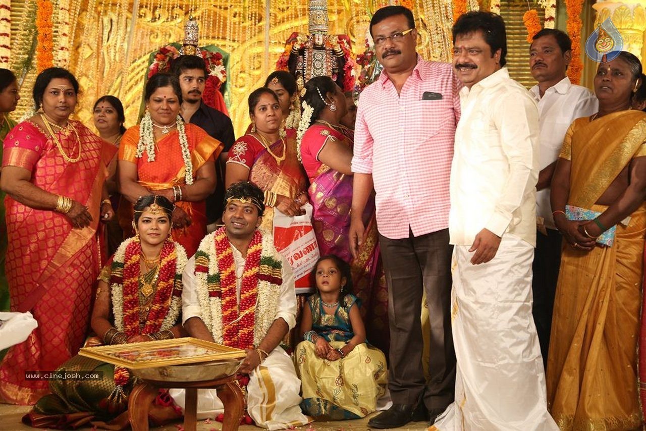 Actor Pandiarajan Son Wedding Photos - 2 / 73 photos