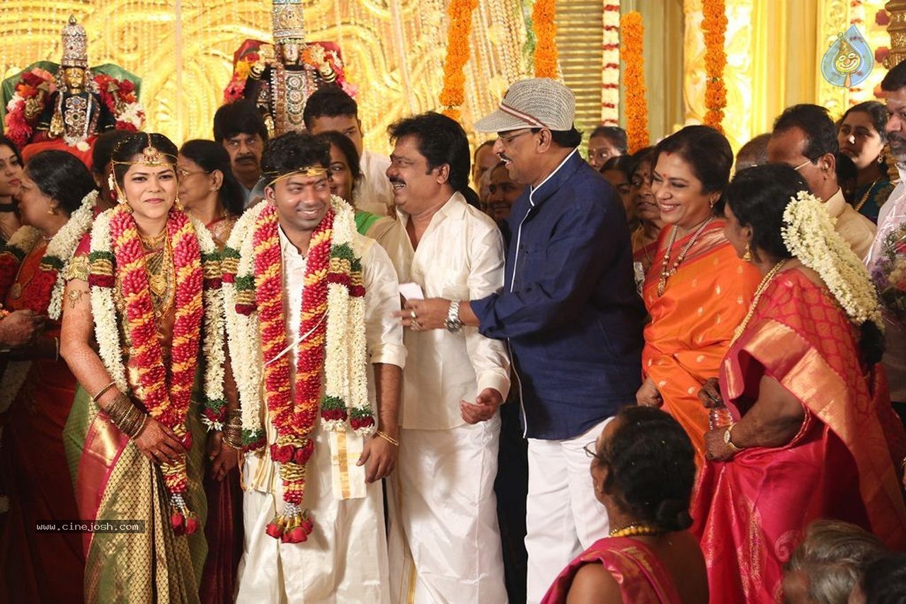 Actor Pandiarajan Son Wedding Photos - 7 / 73 photos