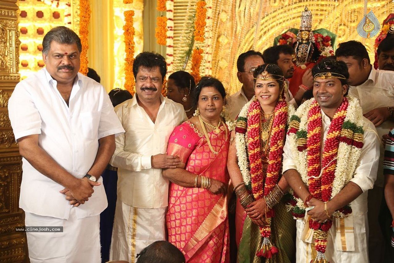 Actor Pandiarajan Son Wedding Photos - 11 / 73 photos