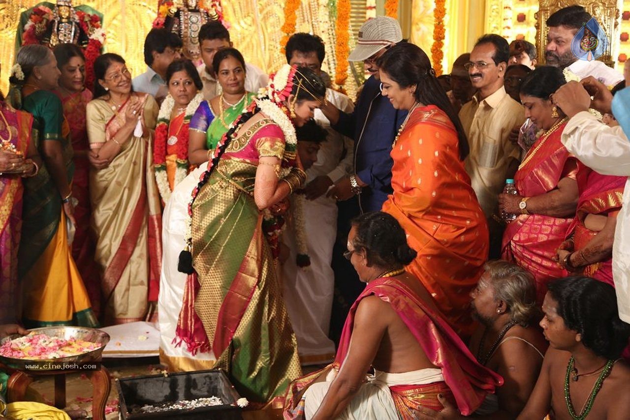 Actor Pandiarajan Son Wedding Photos - 13 / 73 photos