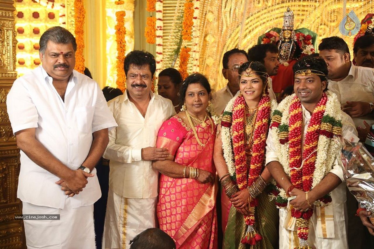 Actor Pandiarajan Son Wedding Photos - 16 / 73 photos