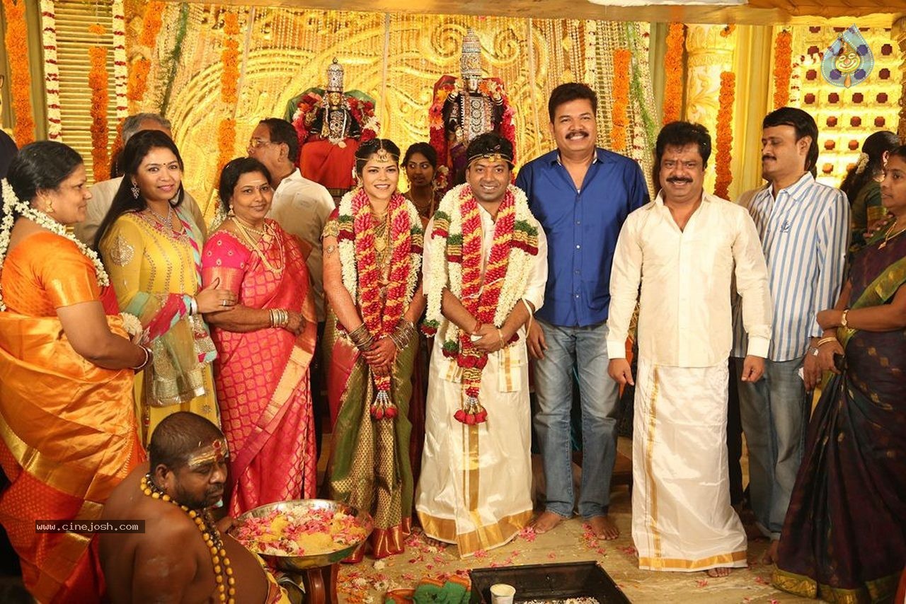 Actor Pandiarajan Son Wedding Photos - 22 / 73 photos