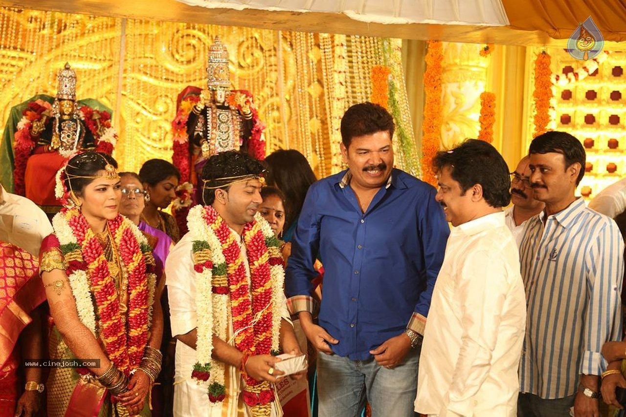 Actor Pandiarajan Son Wedding Photos - 29 / 73 photos