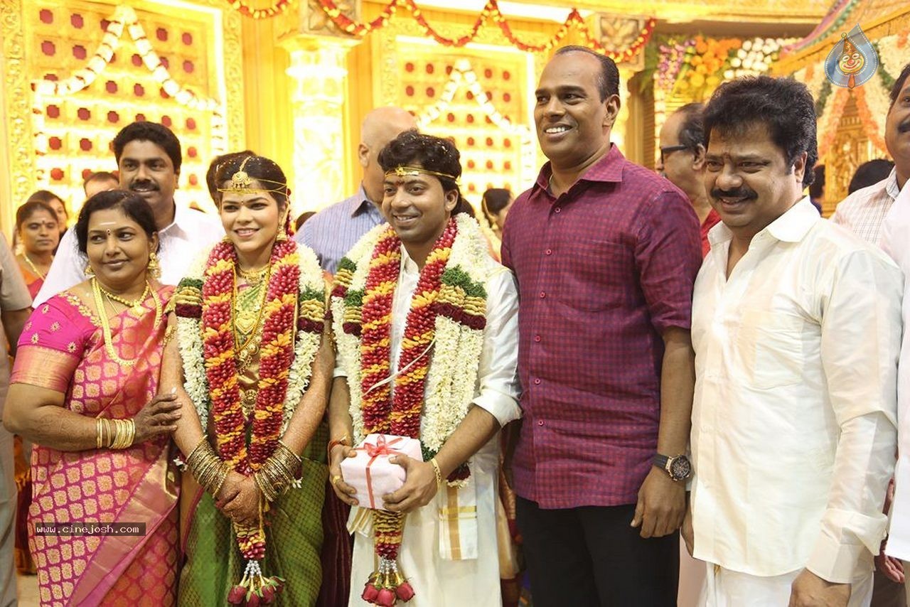 Actor Pandiarajan Son Wedding Photos - 41 / 73 photos