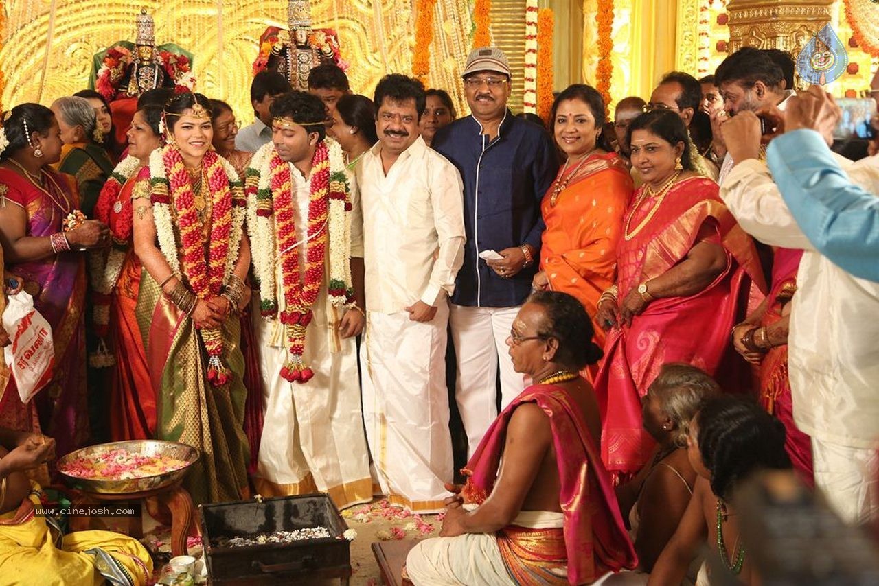 Actor Pandiarajan Son Wedding Photos - 42 / 73 photos