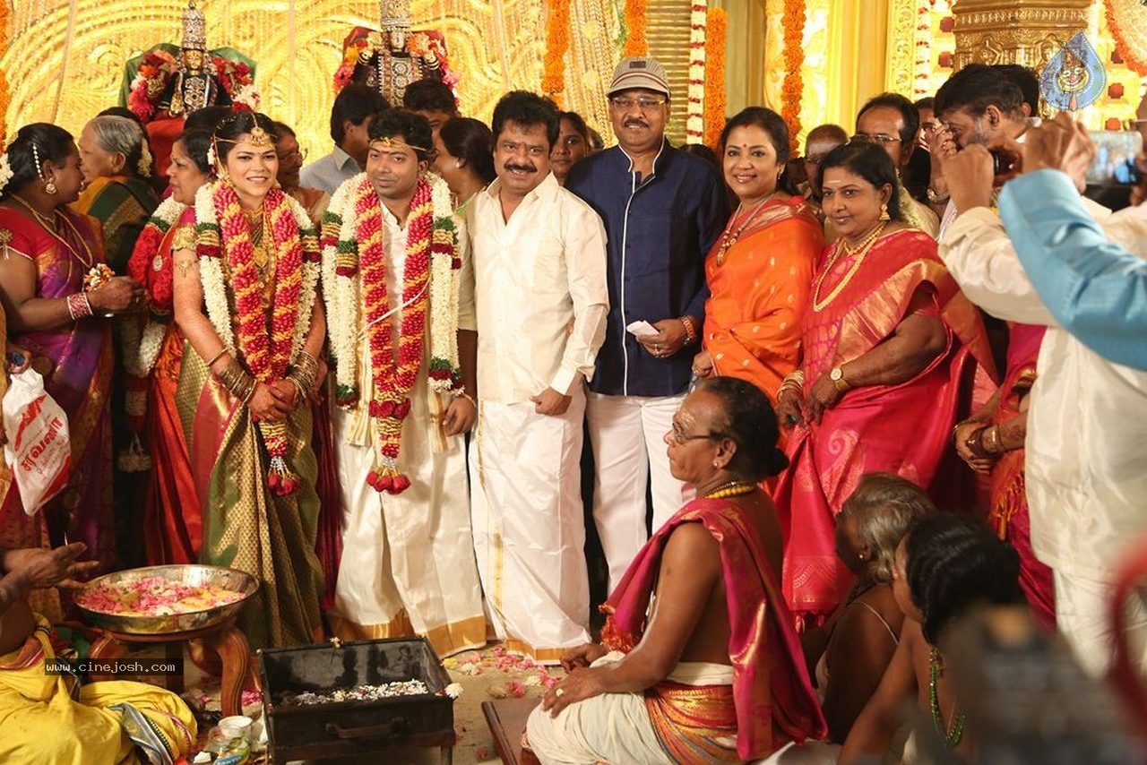 Actor Pandiarajan Son Wedding Photos - 45 / 73 photos