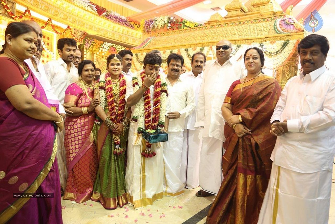 Actor Pandiarajan Son Wedding Photos - 55 / 73 photos