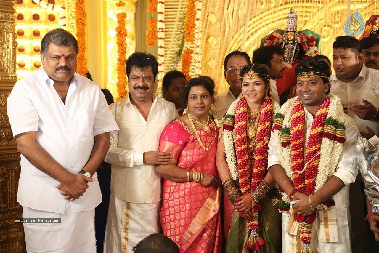 Actor Pandiarajan Son Wedding Photos - 57 / 73 photos
