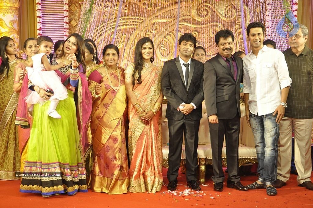 Actor Pandiarajan Son Wedding Reception - 99 / 102 photos