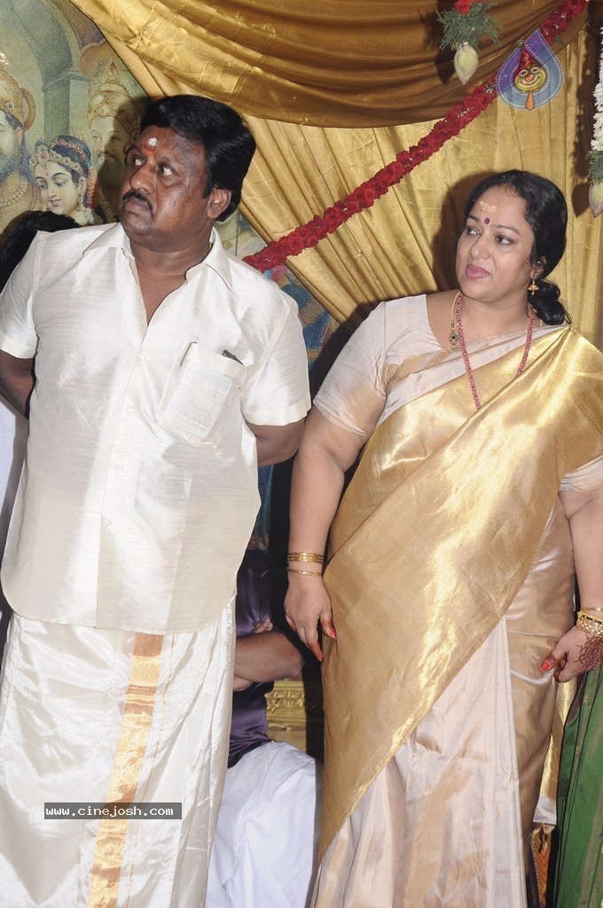 Actor Ramarajan and Nalini Son Wedding n Reception - 26 / 118 photos