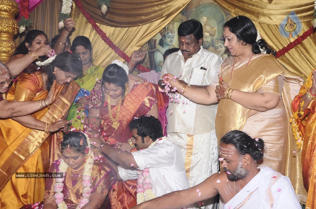 Actor Ramarajan and Nalini Son Wedding n Reception - 95 / 118 photos