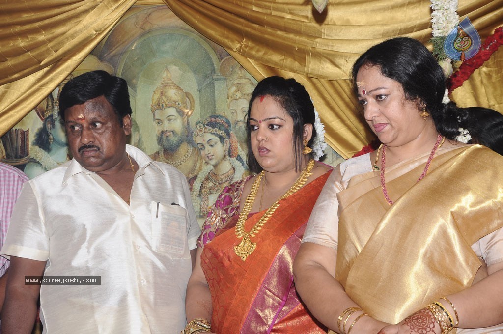 Actor Ramarajan and Nalini Son Wedding n Reception - 104 / 118 photos