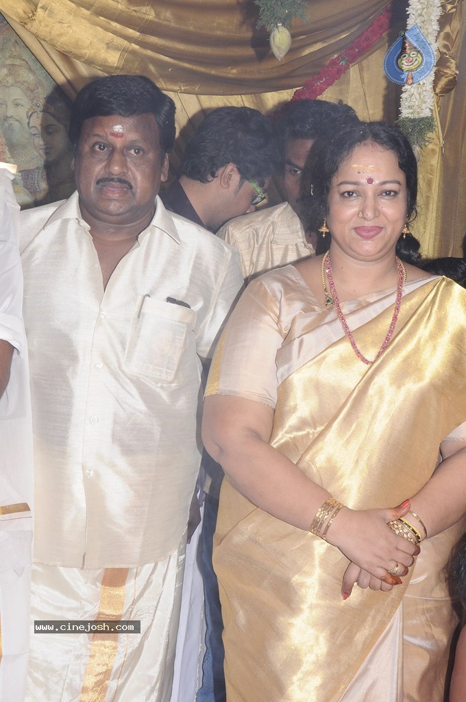 Actor Ramarajan and Nalini Son Wedding n Reception - 108 / 118 photos