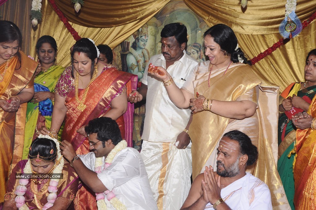 Actor Ramarajan and Nalini Son Wedding n Reception - 111 / 118 photos