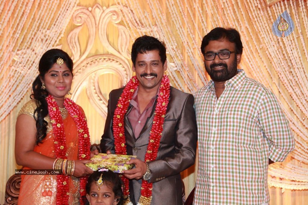 Actor Viddarth and Gayathri Devi Wedding Reception - 46 / 54 photos