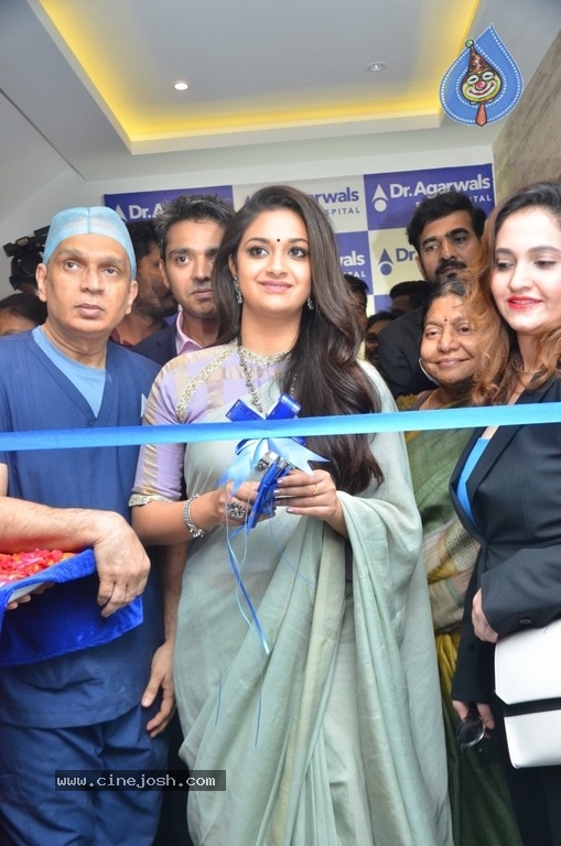 Actress Keerthy Suresh inaugurates The Velachery Centre - 4 / 17 photos